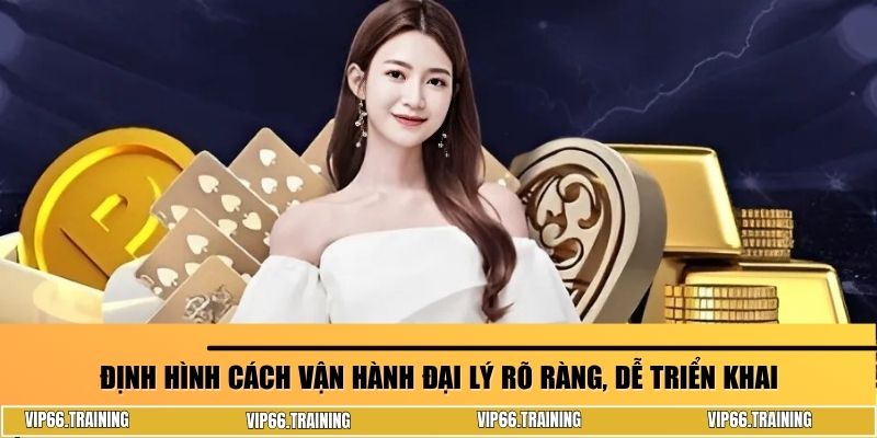 Định hình cách vận hành đại lý rõ ràng, dễ triển khai